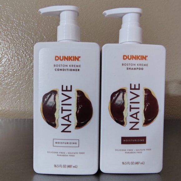 Limited edition Native Dunkin' Boston Kreme Moisturizing Shampoo AND Conditioner - Picture 2 of 4